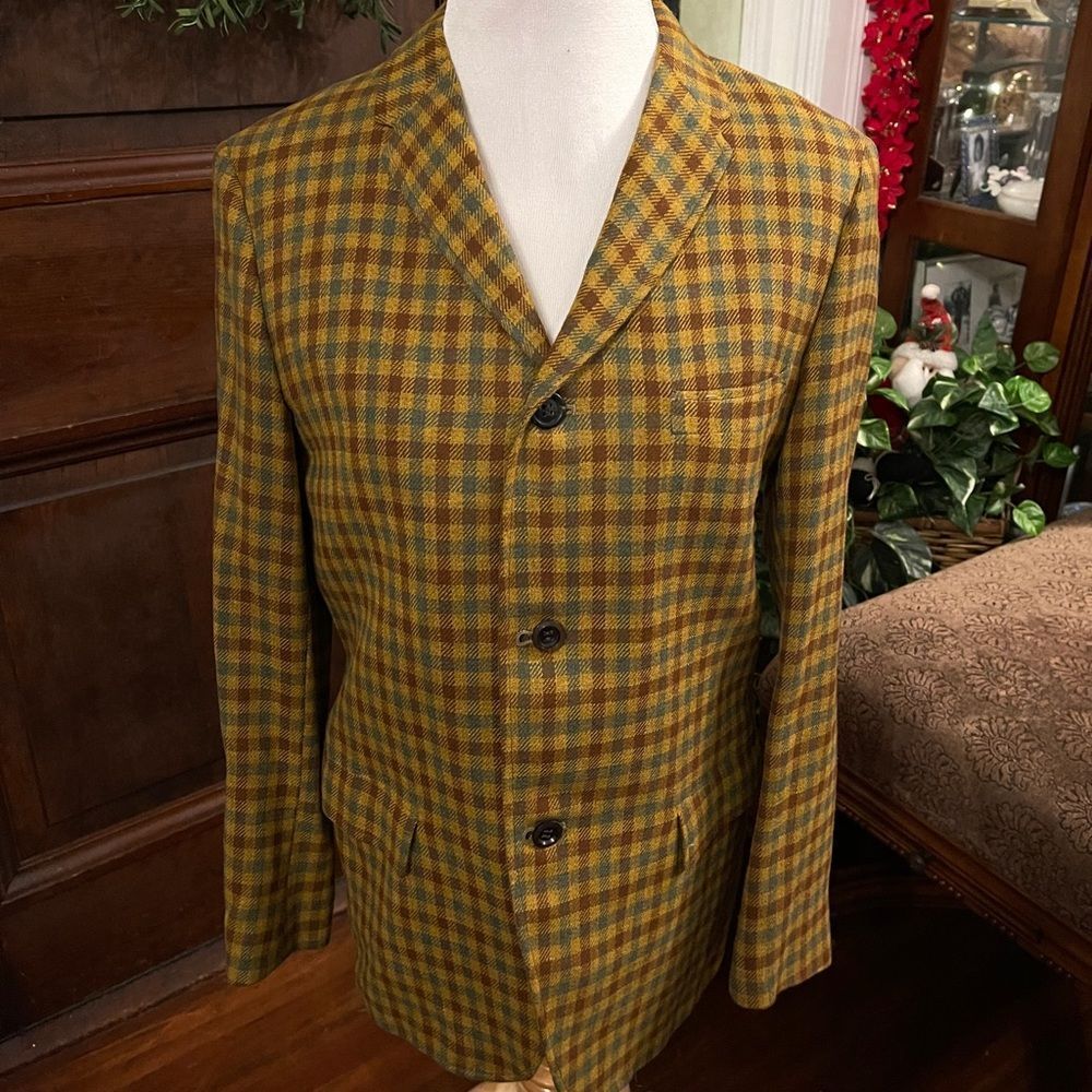 Gorgeous Tailor made Vintage plaid jacket ❤️❤️